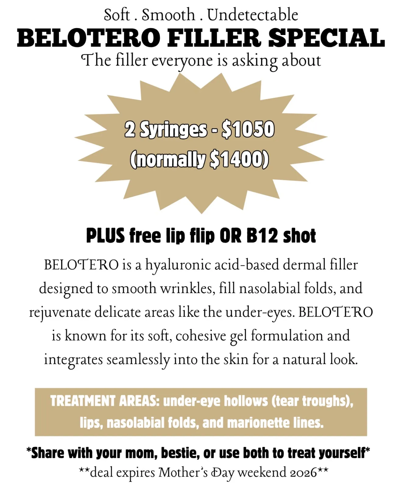 Walk-in Wednesdays: 10% off luxury aesthetic treatments for new clients at Better Beauty